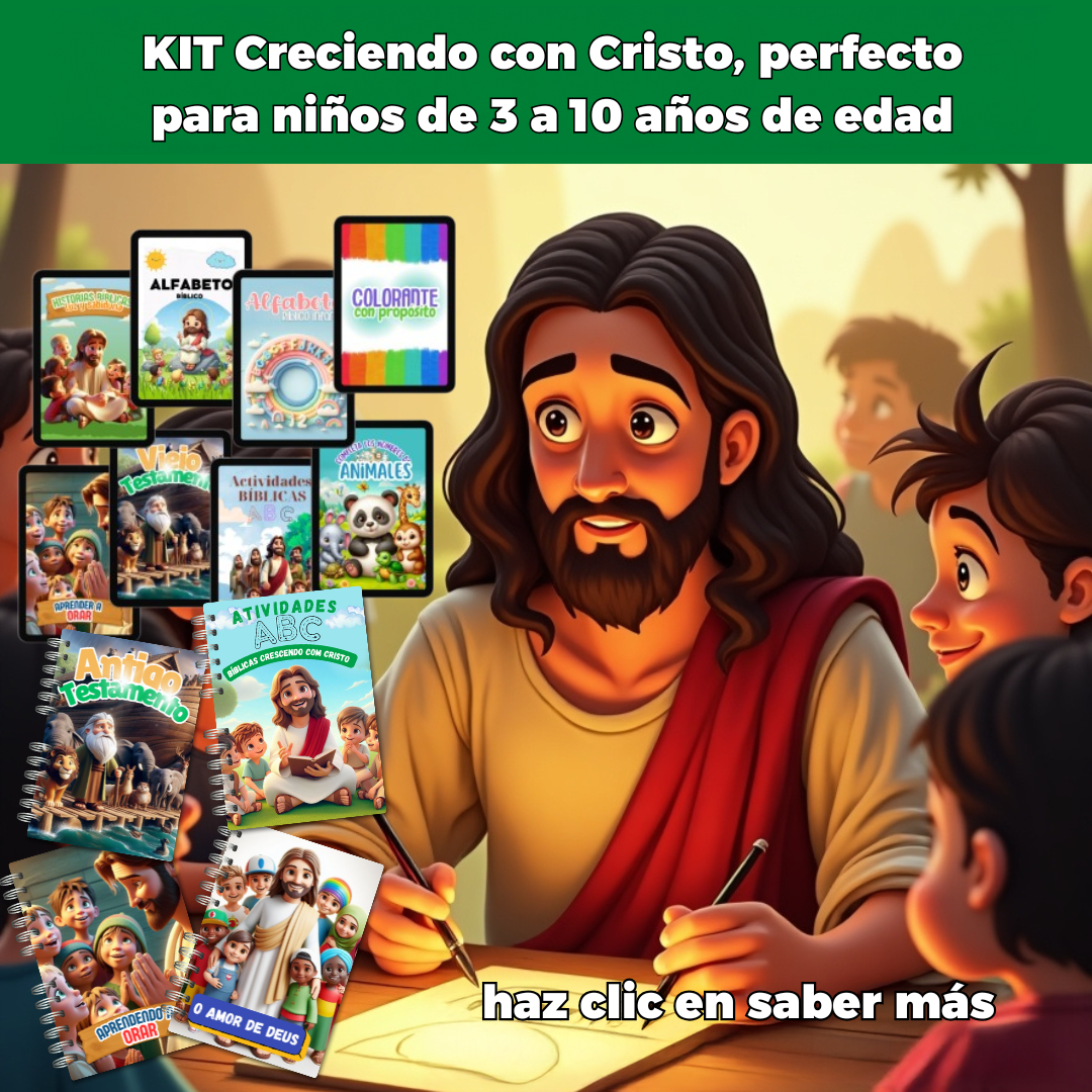 KIT CRECIENDO CON CRISTO